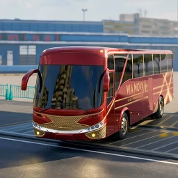 Bus Driving Simulator Game USA 图标